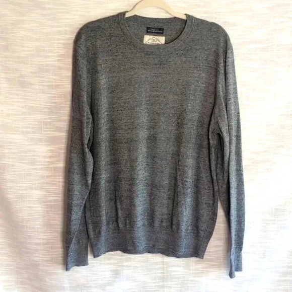Vintage St Johns Bay Lightweight Sweater Academia Cotton Recycled Fall Winter - Picture 1 of 5